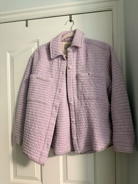 Everlane Quilt Shirt Jacket